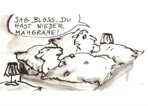 Cartoon: Kopfweh oder so (medium) by nele andresen tagged kopfweh,oder,so