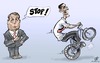 Cartoon: Obama Midterm (small) by Damien Glez tagged obama,midterm,usa