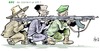 Cartoon: RDC (small) by Damien Glez tagged rdc,rwanda,uganda,m23