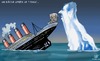 Cartoon: Syria (small) by Damien Glez tagged syria,assad,titanic,100,years