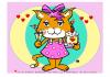 Cartoon: COOL CAT 01- Happy Birthdday (small) by FeliXfromAC tagged nice,animals,tiere,tier,logos,sympathiefiguren,mascots,wallpapers,characters,characterdesign,figuren,hey,melde,dich,whimsical,felix,alias,reinhard,horst,design,line,red,love,herzen,beziehung,aachen,katze,cat,party,greeting,card,stockart,alisa,comic,cartoo