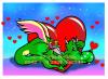 Cartoon: Dragons in Love 12 (small) by FeliXfromAC tagged nice,animals,tiere,tier,logos,stockart,sympathiefiguren,mascots,wallpapers,characters,characterdesign,figuren,whimsical,felix,alias,reinhard,horst,design,line,drache,dragon,red,love,schüchtern,beziehung,shy