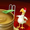 Cartoon: Chickensoup (small) by Jo Drathjer tagged huhn,hahn,gockel,suppe,huehnersuppe,sprungturm