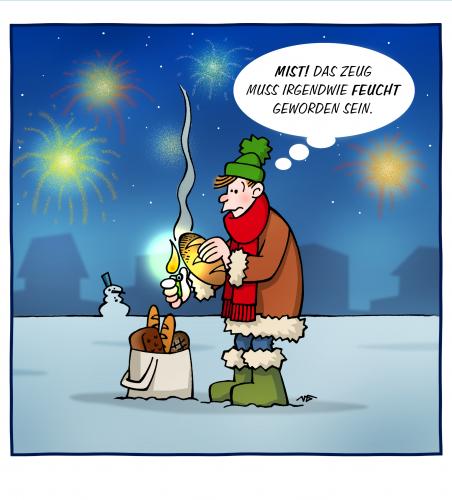 Cartoon: Brot statt Böller (medium) by volkertoons tagged silvester,neujahr,new,year,brot,böller,cartoon,volkertoons,humor,menschen,brot statt böller,brot,böller,slogan,marketing,advertisement,aktion,kampagne,konsument,konsum,plakat,plakatwerbung,werbung,zielgruppe,bdkj,dritte welt,projekt,silvester,neujahr,jahreswechsel,knaller,unterhaltung,spektakel,feier,feiern,kracher,feuerwerk,kultur,ritual,tradition,lebensmittel,nahrung,essen,statt,dritte,welt