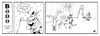 Cartoon: BODO the Builder (small) by volkertoons tagged volkertoons,cartoon,comic,strip,bodo,ratte,rat,winter,schnee,snow,man,schneeman,beziehung,liebe,love,relationship