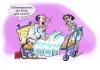 Cartoon: Die Ente lebt.... (small) by cartoonist_egon tagged medizin,