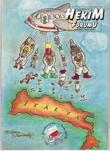 Cartoon: Hekim Forumu magazines (medium) by halisdokgoz tagged hekim,forumu,magazines