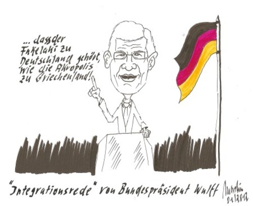 Cartoon: Fakelaki (medium) by quadenulle tagged cartoon