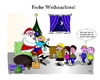 Cartoon: Frohe Weihnachten (small) by Tricomix tagged weihnachten,weihnachtsmann,kinder,geschenke,christkind,heiligabend,feiertag,tannenbaum,nordmann,tanne