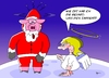 Cartoon: Schweinegrippe (small) by Tricomix tagged schweinegrippe nikolaus engel schwein schwindel schnee