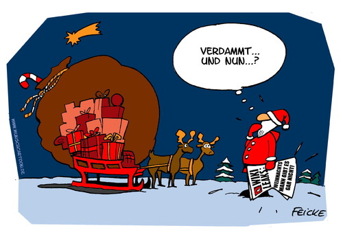 Cartoon: Weichnachts Leak (medium) by Wunschcartoon tagged wikileak,weihnachtsmann,weichnachten,christmas,assange,frohes,fest