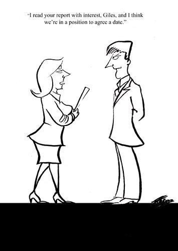 Cartoon: Professional Woman (medium) by pinkhalf tagged cartoon,man,woman,relationship