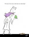 Cartoon: Witches (small) by pinkhalf tagged cartoon,witch,woman,man