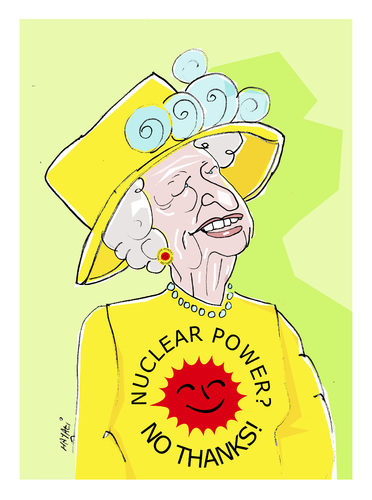 Cartoon: HER MAJESTY QUEEN ELIZABETH (medium) by Hayati tagged koenigin,elizabeth,aus,england,hayati,boyacioglu,deutschland,königin elizabeth,england,deutschland,königin,elizabeth