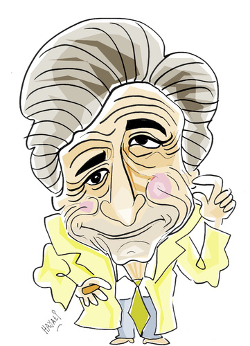 Cartoon: Inspector Columbo (medium) by Hayati tagged peter,falk,columbo,lieutenant,inspector,schauspieler,tot,hayati,boyacioglu,peter falk,krimi,tv,schauspieler,film,columbo,karikatur,peter,falk