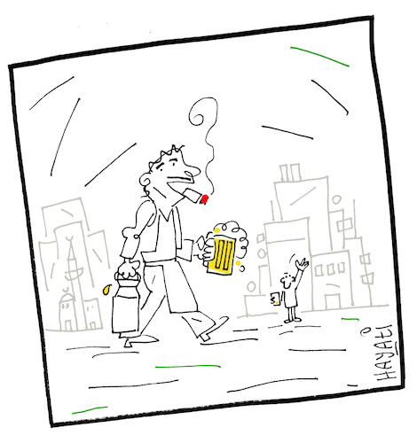 Cartoon: Selbst ist der Mann... (medium) by Hayati tagged bierbrauen,bierverbot,alkoholverbot,steuern,bira,raki,anisschnaps,cartoon,hayati,boyacioglu,berlin,bierbrauen,bierverbot,alkoholverbot,steuern,bira,raki,anisschnaps,cartoon,hayati,boyacioglu,berlin