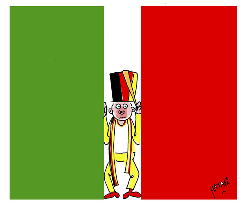 Cartoon: Tschland (medium) by Hayati tagged fusball,wm,europa,warschau,italien,deutschland,halbfinale,polen,ball,löw,oezil,hayati,boyacioglu,wm,europa,warschau,italien,deutschland