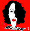 Cartoon: Meltem Cumbul (small) by Hayati tagged meltem,cumbul,schauspielerin,oyuncu,aktrist,movie,kino,cinema,sinema,portrait,portre,hayati,boyacioglu,berlin