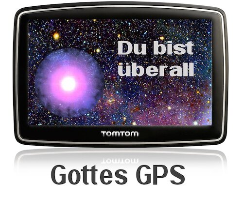 Cartoon: Gottes GPS (medium) by sier-edi tagged gps,gott,überall