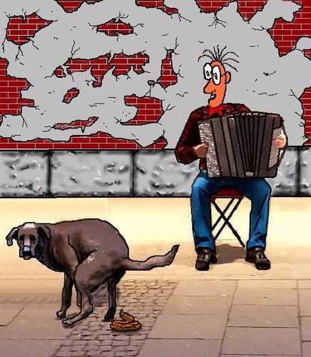 Cartoon: Spiel mir das Lied vom Kot (medium) by sier-edi tagged film,western,tod,lied