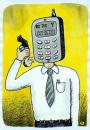 Cartoon: cell phone (small) by tchuntra tagged cell phone