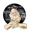 Cartoon: HALIT REFIG PORTRAIT (small) by donquichotte tagged hrefig