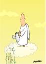 Cartoon: angel (small) by claude292 tagged angel,rain,sky