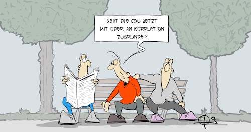 Cartoon: 20210312-MitOderAn (medium) by Marcus Gottfried tagged cdu,csu,korruption,aserbaidschan,geld,bundestag,cdu,csu,korruption,aserbaidschan,geld,bundestag