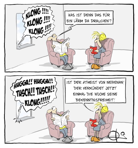 Cartoon: 20211016-Bekenntnissefreiheit (medium) by Marcus Gottfried tagged glaube,bekenntnis,religion,glaube,bekenntnis,religion