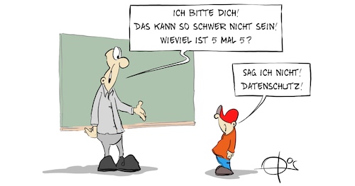 Cartoon: 20220605-Datenschutz (medium) by Marcus Gottfried tagged math2022,rechnen,mathematik,datenschutz,math2022,rechnen,mathematik,datenschutz