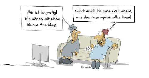 Cartoon: Anschlag (medium) by Marcus Gottfried tagged iphone,anschlag,tv,fernseher,neuigkeit,ablenkung,prioritäten,wichtig,vorzug,terror,is,islam,militant,langeweile,freude,marcus,gottfried,cartoon,karikatur,iphone,anschlag,tv,fernseher,neuigkeit,ablenkung,prioritäten,wichtig,vorzug,terror,is,islam,militant,langeweile,freude,marcus,gottfried,cartoon,karikatur