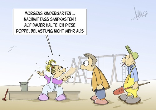 Cartoon: Belastung (medium) by Marcus Gottfried tagged kinder,kindergarten,belastung,stress,burn,out,spielplatz,marcus,gottfried,cartoon,karikatur,schaukel,sandkasten,schüppe,förmchen,mädchen,junge,eimer,g8,g9,schulzeit,kinder,kindergarten,belastung,stress,burn,out,spielplatz,marcus,gottfried,cartoon,karikatur,schaukel,sandkasten,schüppe,förmchen,mädchen,junge,eimer,g8,g9,schulzeit