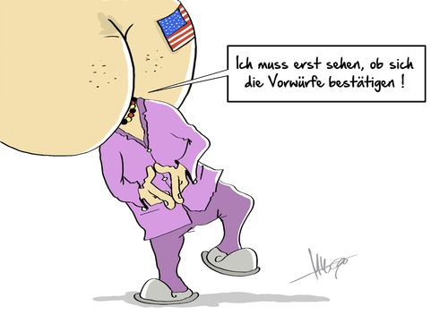 Cartoon: bestätigte Vorwürfe (medium) by Marcus Gottfried tagged usa,deutschland,spionage,nsa,abhören,leitung,russe,spion,tür,computer,laptop,marcus,gottfried,cartoon,karikatur,amerikaner,feind,freund,bnd,kümmern,arroganz,merkel,arsch,hintern,kriechen,abhängigkeit,sehen,vorwurf,ausrede,bestätigen,usa,deutschland,spionage,nsa,abhören,leitung,russe,spion,tür,computer,laptop,marcus,gottfried,cartoon,karikatur,amerikaner,feind,freund,bnd,kümmern,arroganz,merkel,arsch,hintern,kriechen,abhängigkeit,sehen,vorwurf,ausrede,bestätigen