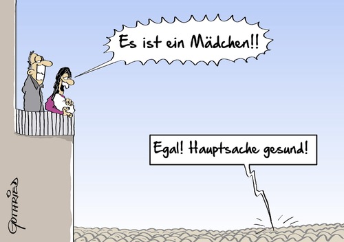 Cartoon: ein Mädchen (medium) by Marcus Gottfried tagged geburt,england,catherine,herzogin,prinzessin,königin,nachfolgerin,entbindung,karikatur,cartoon,gottfried,marcus,tochter,königreich,william,prinz,england,geburt,entbindung,nachfolgerin,königin,prinzessin,herzogin,catherine,prinz,william,königreich,tochter,marcus,gottfried,cartoon,karikatur