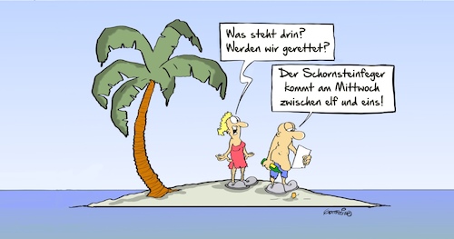 Cartoon: Flaschenpost (medium) by Marcus Gottfried tagged flaschenpost,küste,australien,schornsteinfeger,enttäuschung,post,zustellung,dhl,rettung,inselwelt,insel,marcus,gottfried,cartoon,karikatur,flaschenpost,küste,australien,schornsteinfeger,enttäuschung,post,zustellung,dhl,rettung,inselwelt,insel,marcus,gottfried,cartoon,karikatur