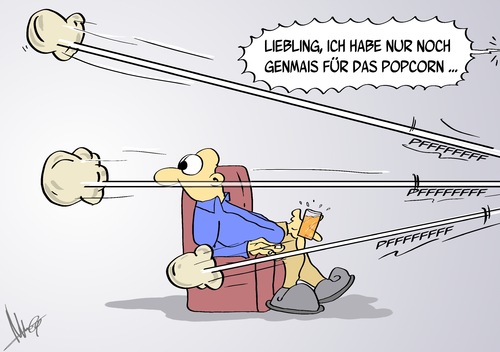 Cartoon: Genpopcorn (medium) by Marcus Gottfried tagged genmais,zulassung,marcus,gottfried,cartoon,karikatur,eu,europa,europäische,union,mehrheit,minister,brüssel,debatte,genehmigung,ablehnung,zustimmung,anbau,feld,gen,manipulation,lebensmitte,lebensmittelsicherheit,popcorn,essen,nachtisch,nachen,kücke,kochen,riesenpflanze,mutation,mutant,genmais,zulassung,marcus,gottfried,cartoon,karikatur,eu,europa,europäische,union,mehrheit,minister,brüssel,debatte,genehmigung,ablehnung,zustimmung,anbau,feld,gen,manipulation,lebensmitte,lebensmittelsicherheit,popcorn,essen,nachtisch,nachen,kücke,kochen,riesenpflanze,mutation,mutant