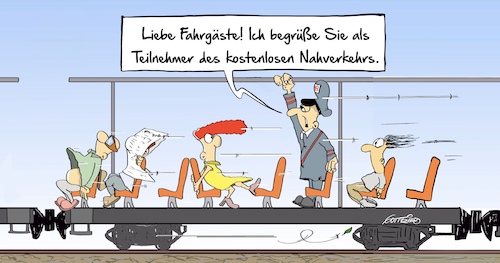 Cartoon: Kostenloser Nahverkehr (medium) by Marcus Gottfried tagged öffentlicher,nahverkehr,öpnv,bahn,bus,auto,kosten,umwelt,straßenbahn,linienbus,innenstadt,luftverschmutzung,kostenlos,anreiz,marcus,gottfried,cartoon,karikatur,öffentlicher,nahverkehr,öpnv,bahn,bus,auto,kosten,umwelt,straßenbahn,linienbus,innenstadt,luftverschmutzung,kostenlos,anreiz,marcus,gottfried,cartoon,karikatur