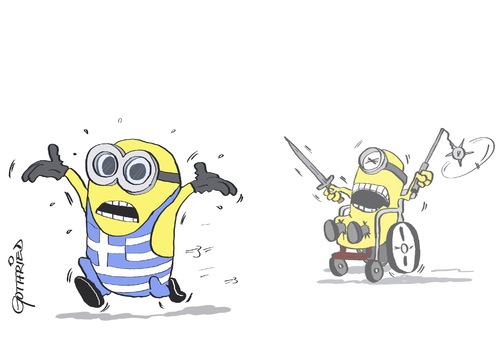 Minions in Greece