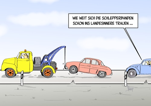 Cartoon: Schlepperbande (medium) by Marcus Gottfried tagged auto,abschlepper,adac,lkw,pkw,abschleppwagen,schlepper,schlepperbande,marcus,gottfried,cartoon,karikatur,europa,abschotten,lampedusa,not,flüchtling,einigeln,einwanderer,einwanderung,afrika,boatpeople,bootsflüchtling,ertrinken,frontex,grenze,überwachung,auto,abschlepper,adac,lkw,pkw,abschleppwagen,schlepper,schlepperbande,marcus,gottfried,cartoon,karikatur,europa,abschotten,lampedusa,not,flüchtling,einigeln,einwanderer,einwanderung,afrika,boatpeople,bootsflüchtling,ertrinken,frontex,grenze,überwachung,migration,wirtschaftsflüchtling