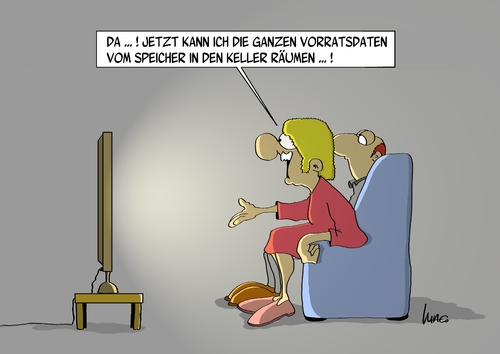 Cartoon: Vorratsdaten (medium) by Marcus Gottfried tagged vorratsdatenspeicherung,speicher,keller,marcus,gottfried,cartoon,karikatur,daten,verdächtiger,verdächtig,gericht,eu,richter,richtlinien,kippen,gesetz,verfolgung,abhören,vorratsdatenspeicherung,speicher,keller,marcus,gottfried,cartoon,karikatur,daten,verdächtiger,verdächtig,gericht,eu,richter,richtlinien,kippen,gesetz,verfolgung,abhören