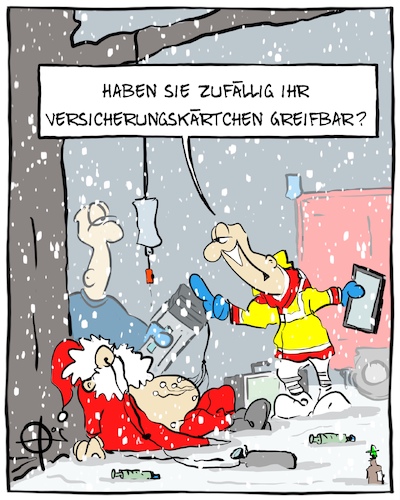 Xmas-Versichertenkärtchen