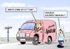 Cartoon: Bayernmaut (small) by Marcus Gottfried tagged pkw,lkw,maut,geld,kosten,seehofer,bayern,gebühr,autobahn,strasse,laster,polizei,polizist,fahrer,kontrolle,bundesland