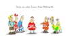 Cartoon: Berliner Mobbing (small) by Marcus Gottfried tagged sondierung,ergebnis,wahlmparteitag,spd,martin,schulz,kandidat,groko,nogroko,mobbing,lachen,lachnummer,marcus,gottfried,cartoon,karikatur