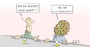 Cartoon: Geimpft281220 (small) by Marcus Gottfried tagged corona,covid,impfung,nebenwirkungen
