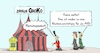 Cartoon: Zirkus (small) by Marcus Gottfried tagged groko,spd,zirkus,afd,cdu,csu,koalitionsverhandlungen,koalition,werbung,werbeveranstaltung,marcus,gottfried,cartoon,karikatur