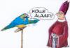 Cartoon: Alaaf und Helau (small) by marka tagged religion,karneval,satire,schwarz