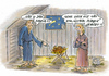 Cartoon: global player (small) by marka tagged weihnachten,religion,sex,gute,argumente