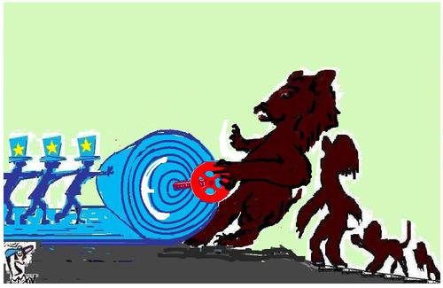 Cartoon: COUNTERWISE OPENING GAS (medium) by STOPS tagged ukryna,gas