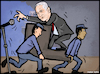 Cartoon: Bibi go home (small) by matan_kohn tagged bibi,benjamin,netanyahu,israel,war,politics,funny,the,middle,east,iran
