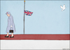 Cartoon: Farewell (small) by matan_kohn tagged england,qween,queenelizabeth,elizabeth,sad,uk,britain,united,kingdom,great,queen,death,bird,godsavetheking,thenewking,king,charles,buckingham,palace,grie,sorrow,deathofthequeen,cry,love